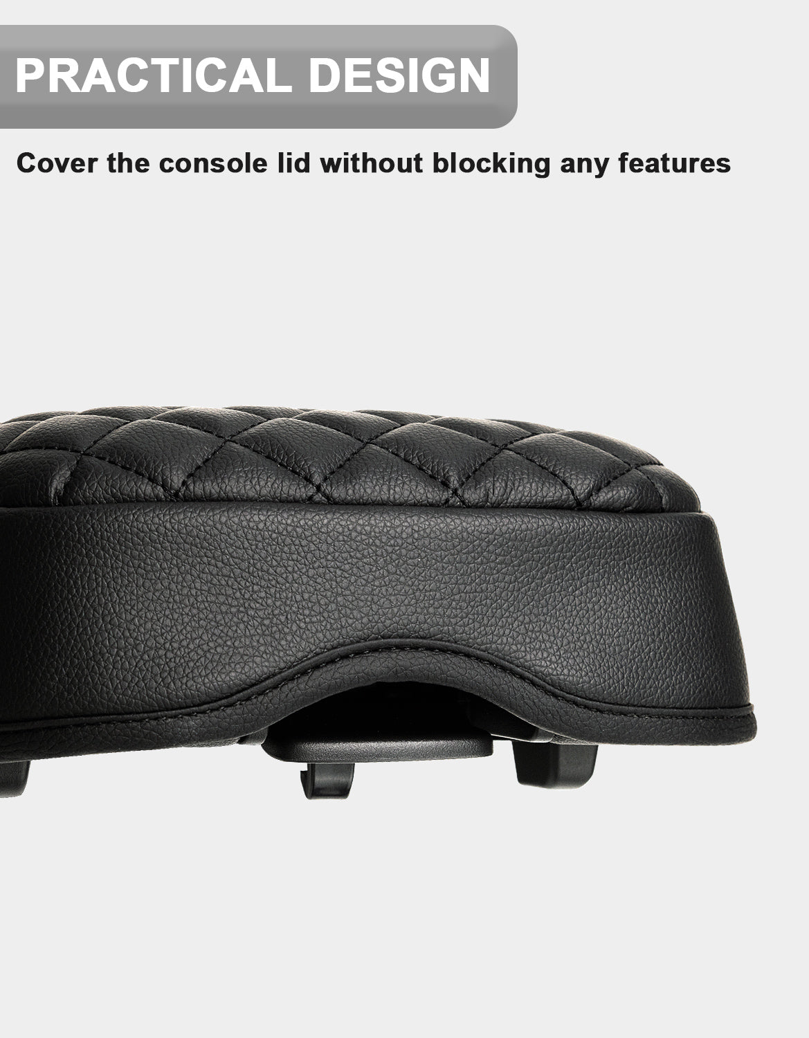 KBH Center Console Armrest Cover Pad for Nissan Frontier 2022-2025