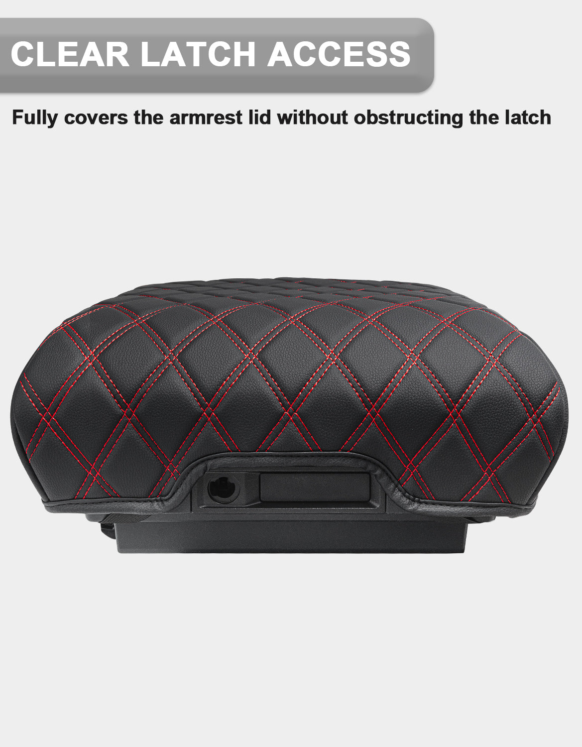 KBH Center Console Armrest Cover Pad for Bucket Seat 2021-2025 Ford F-150
