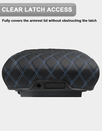 KBH Center Console Armrest Cover Pad for Bucket Seat 2021-2025 Ford F-150
