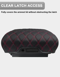 KBH Center Console Armrest Cover Pad for Bucket Seat 2021-2025 Ford F-150