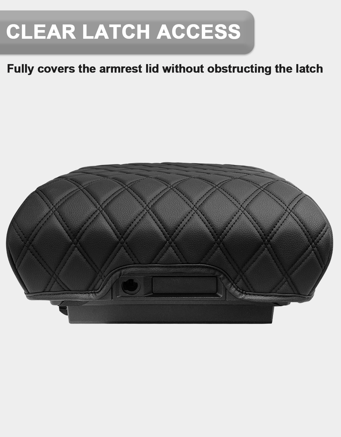 KBH Center Console Armrest Cover Pad for Bucket Seat 2021-2025 Ford F-150