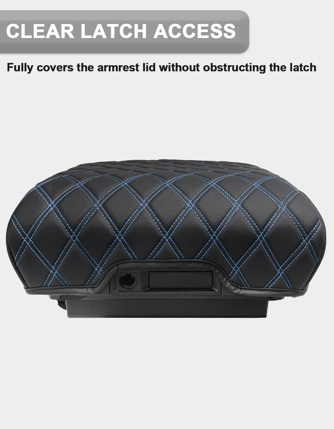 KBH Center Console Armrest Cover Pad for Bucket Seat 2021-2025 Ford F-150