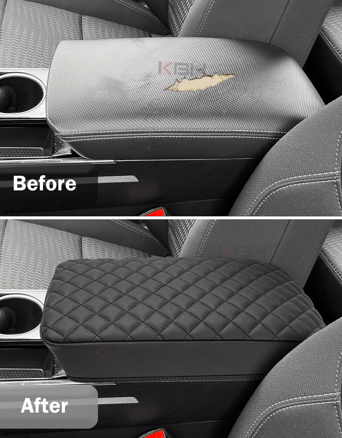 Center Console Armrest Cover Protector for Chevy Equinox 2025-2027