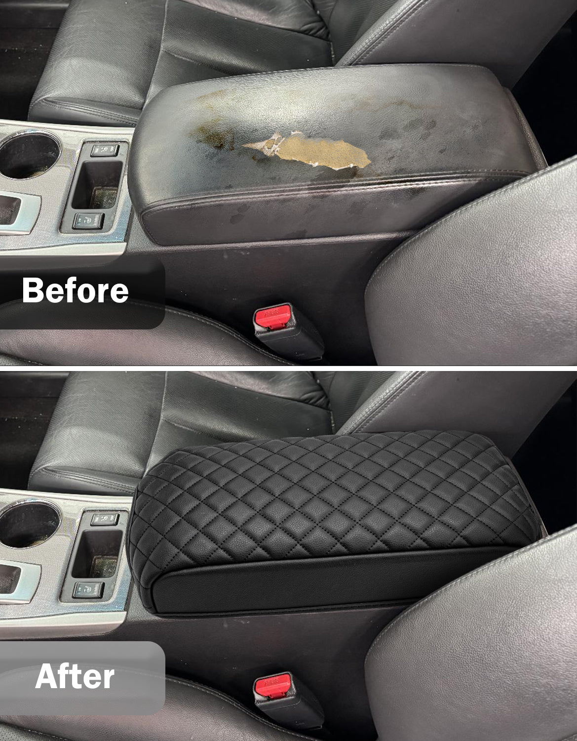 Center Console Armrest Cover Pad for 2009-2014 Nissan Maxima,2013-2018 Nissan Altima