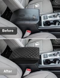 KBH Center Console Armrest Cover Pad Cushion Protector for 2020-2025 Ford Explorer