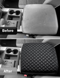 Center Console Armrest Cover Protector for Bucket Seat 2009-2018 Dodge RAM 1500 2500 3500