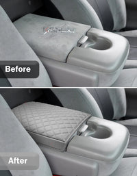 Center Console Armrest Cover Pad for jump Seat 1997-2003 Ford F150