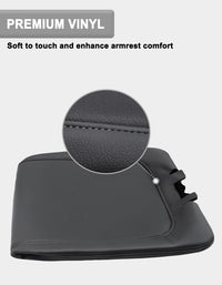 KBH Car Center Console Cover Replacement for 2013-2018 Dodge Ram 1500 & 2013-2023 Dodge Ram 2500/3500/1500 Classic