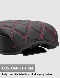 KBH Center Console Armrest Cover Cushion Protector for Toyota Tacoma 2016-2023