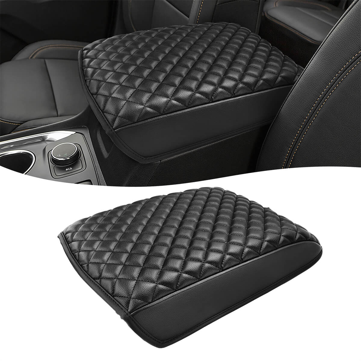 KBH Center Console Armrest Cover for Chevy Traverse 2018-2023