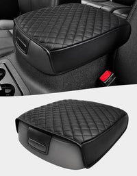 KBH Center Console Armrest Cover Pad Cushion Protector for 2007-2014 Chevy Avalanche/Silverado/Suburban/Tahoe & GMC Sierra/Yukon