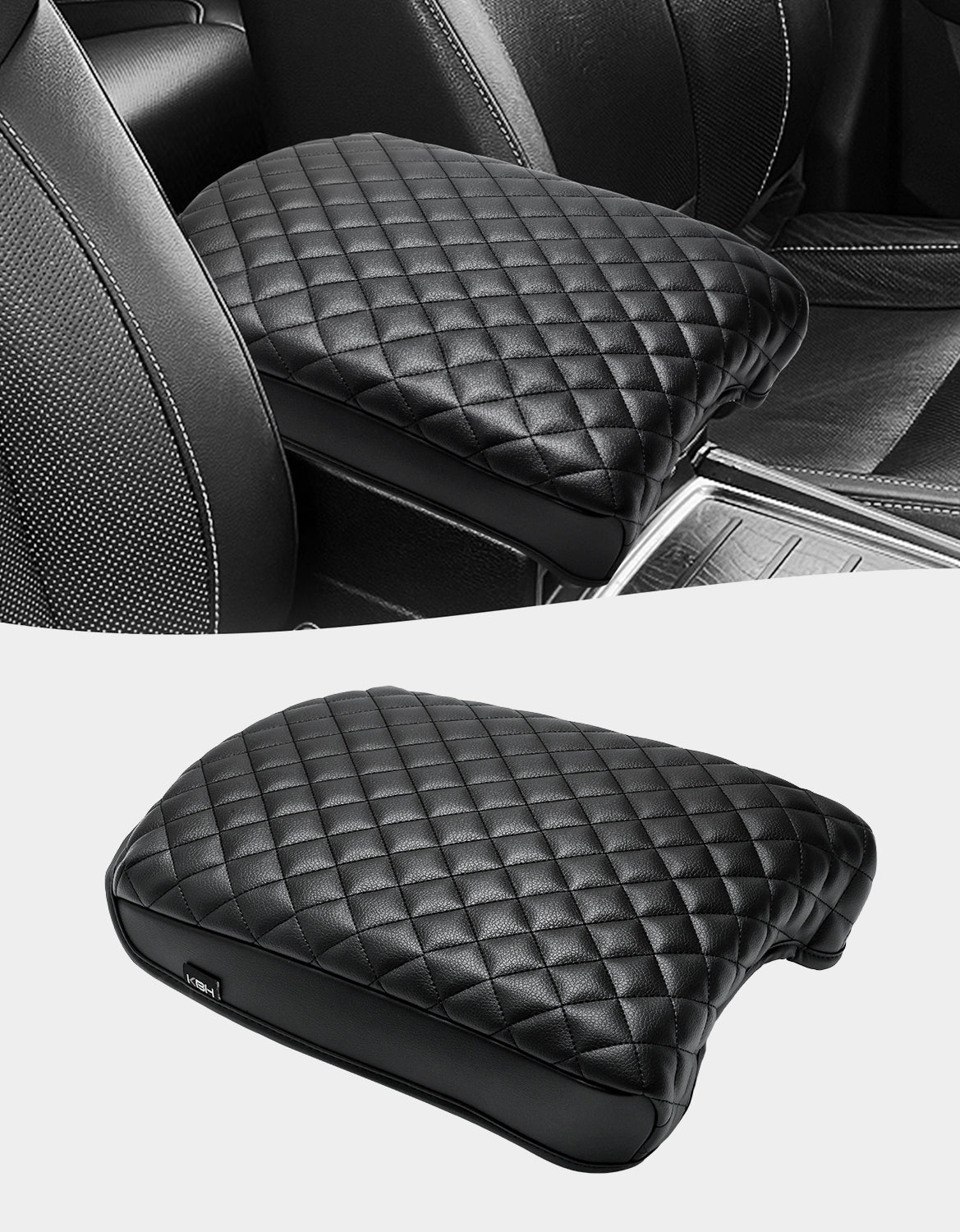 KBH Center Console Armrest Cover Pad Cushion Protector for Acura MDX 2015-2020