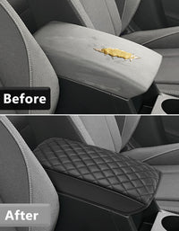 KBH Center Console Armrest Cover Cushion Pad for 2024-2025 Subaru Impreza & Crosstrek