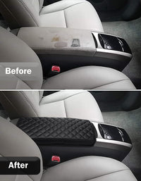 KBH Black Center Console Armrest Cover for Toyota Prius 2004-2009