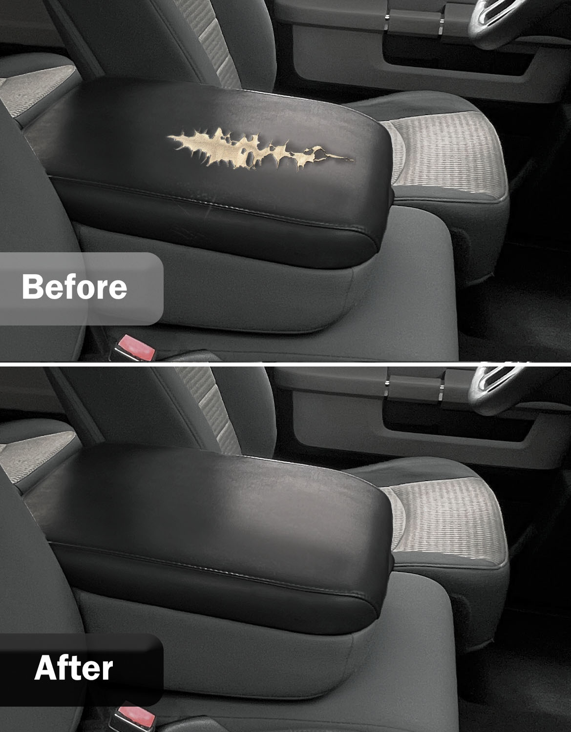 KBH Car Center Console Cover Replacement for Dodge Ram 2009 2010 2011 2012