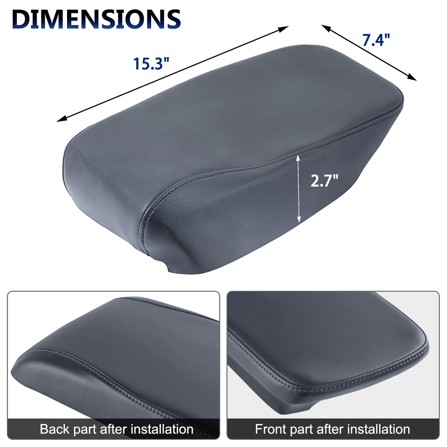 KBH Center Console Armrest Cover for Toyota Avalon 2013-2018