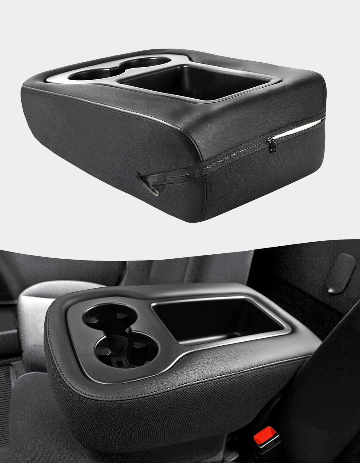 Easy Installation Center Console Cover Replacement for Jump Seat