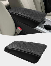 KBH Center Console Armrest Cover Cushion Pad Protector for Ford Edge 2011-2014