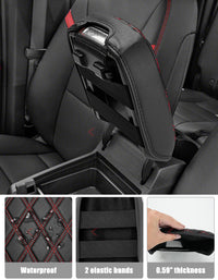 Center Console Armrest Cover for 2023-2026 Chevy Colorado,2023-2026 GMC Canyon