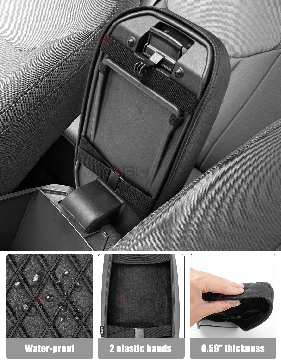 Center Console Armrest Cover for 2022-2026 Ford Maverick