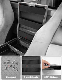 Center Console Armrest Cover Pad for jump Seat 1997-2003 Ford F150