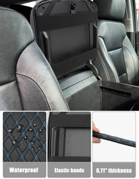 Center Console Armrest Cover for Bucket Seat 2014-2018 Chevy Silverado 1500/2500/3500,2014-2018 GMC Sierra 1500/2500/3500,2015-2020 Tahoe/Yukon/Suburban