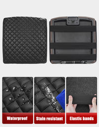 KBH Center Console Armrest Cover Pad Cushion Protector for Dodge RAM 2009-2018