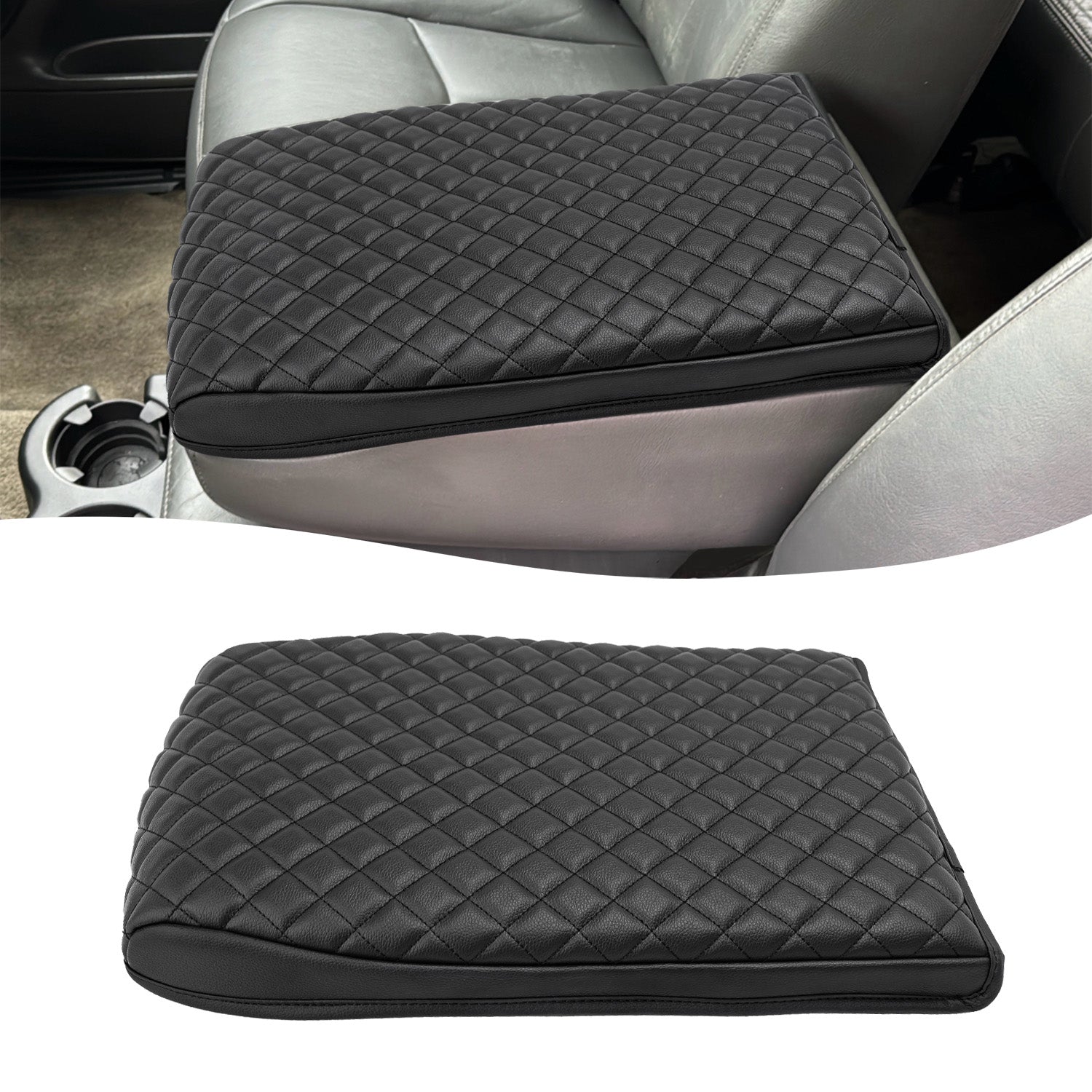 KBH Center Console Armrest Cover for 1999-2007 Chevy Silverado & GMC Sierra,2002-2006 Avalanche & Suburban & Tahoe