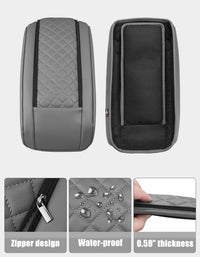 Center Console Armrest Cover Pad for Toyota Highlander 2020-2025