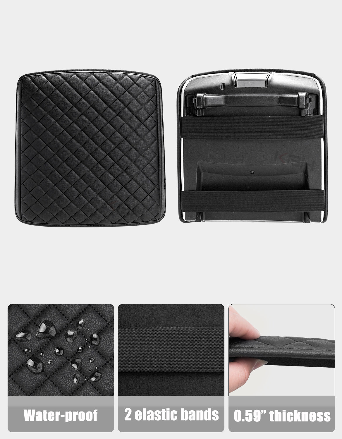 Center Console Armrest Cover for Cadillac Escalade 2021-2026