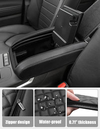 KBH Center Console Armrest Cover Pad for Toyota Highlander 2020-2025