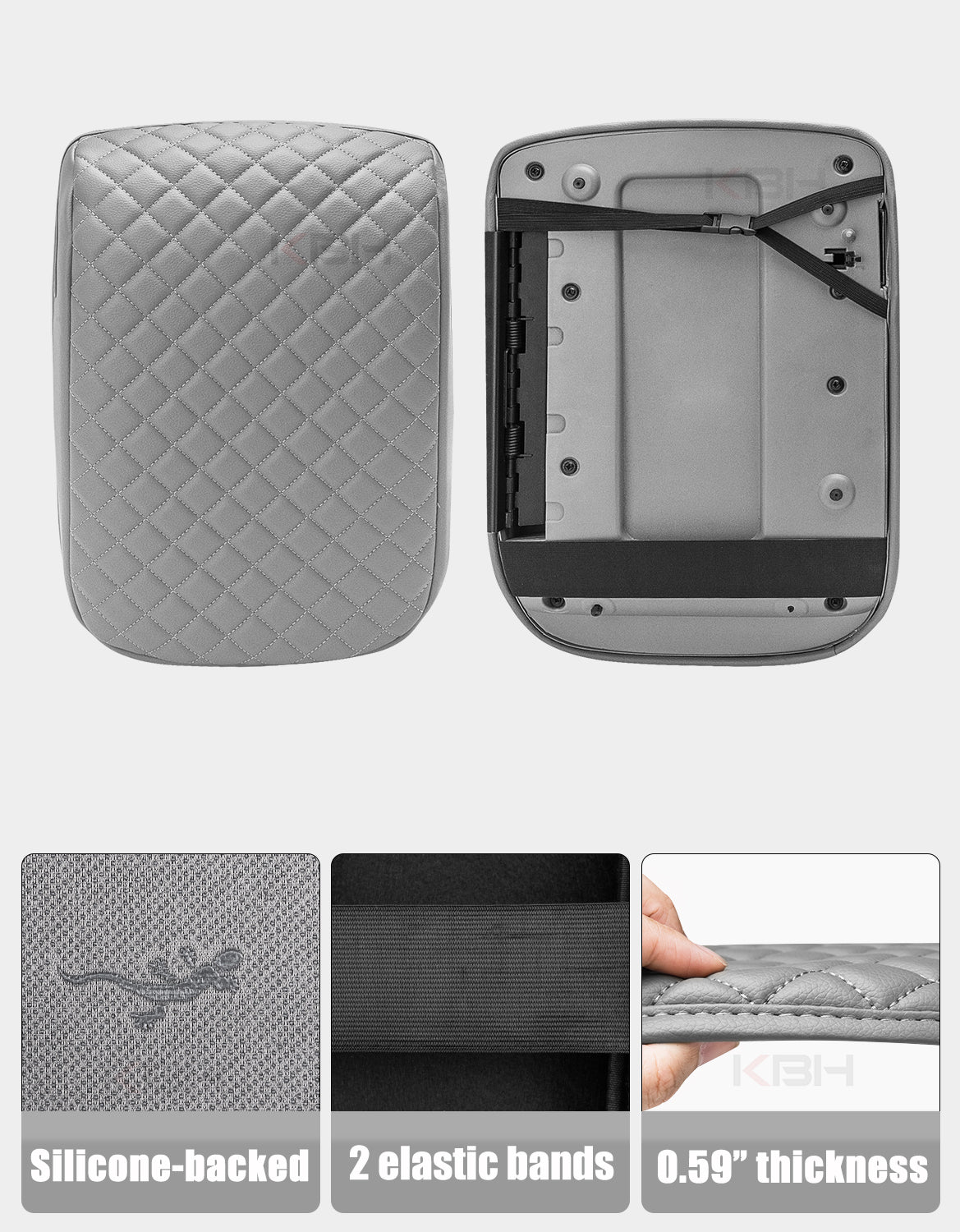 Center Console Armrest Cover for Bucket Seat 2003-2006 Chevy Silverado 1500 2500 3500,2003-2006 Chevy Tahoe/Suburban/Avalanche, 2003-2006 GMC Sierra 1500 2500 3500,2003-2006 GMC Yukon