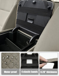Center Console Armrest Cover for Jump Seat 2014-2018 Chevy Silverado 1500 2500 3500,2014-2018 GMC Sierra 1500 2500 3500
