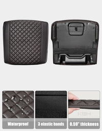 Center Console Armrest Cover Pad Cushion Protector for Bucket Seat 2019-2026 Dodge Ram 1500 2500 3500