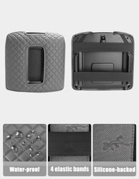 Center Console Armrest Cover Pad for Bucket Seat 2014-2018 Chevy Silverado 1500 2500 3500,2014-2018 GMC Sierra 1500 2500 3500,2015-2020 Tahoe/Yukon/Suburban