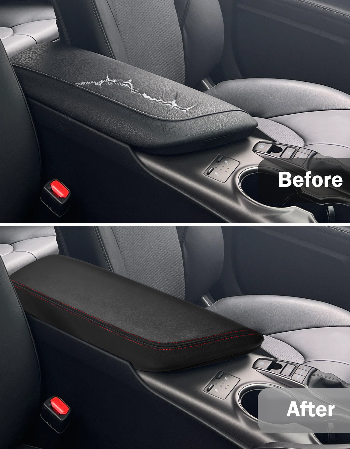 KBH Center Console Armrest Cover for Toyota Camry 2018-2024