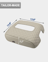 Center Console Armrest Cover Pad for Bucket Seat 2014-2018 Chevy Silverado 1500 2500 3500,2014-2018 GMC Sierra 1500 2500 3500,2015-2020 Tahoe/Yukon/Suburban