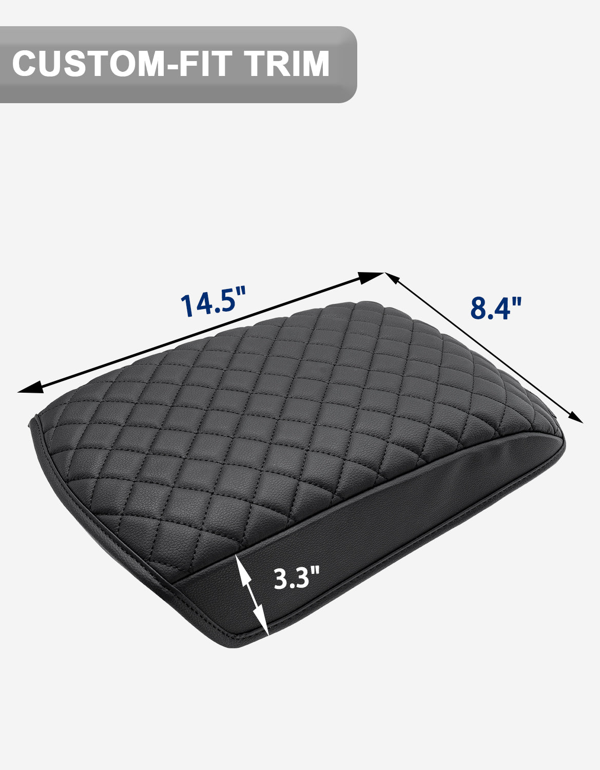 Center Console Armrest Cover for Ford Edge 2015-2020