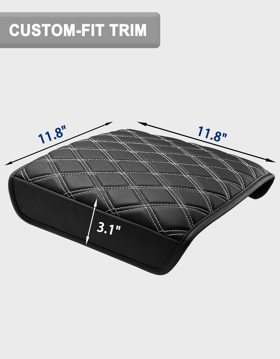 KBH Center Work Surface Armrest Cushion for 2021-2026 Ford F150, 2022-2026 F150 Lightning