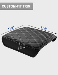 KBH Center Work Surface Armrest Cushion for 2021-2026 Ford F150, 2022-2026 F150 Lightning