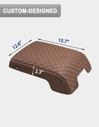 Center Console Cover Pad for Bucket Seat 2011-2016 Ford F250 F350 F450 F550 Super Duty