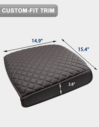 KBH Center Console Armrest Cover Pad Cushion Protector for Bucket Seat 2009-2018 Dodge RAM 1500 2500 3500