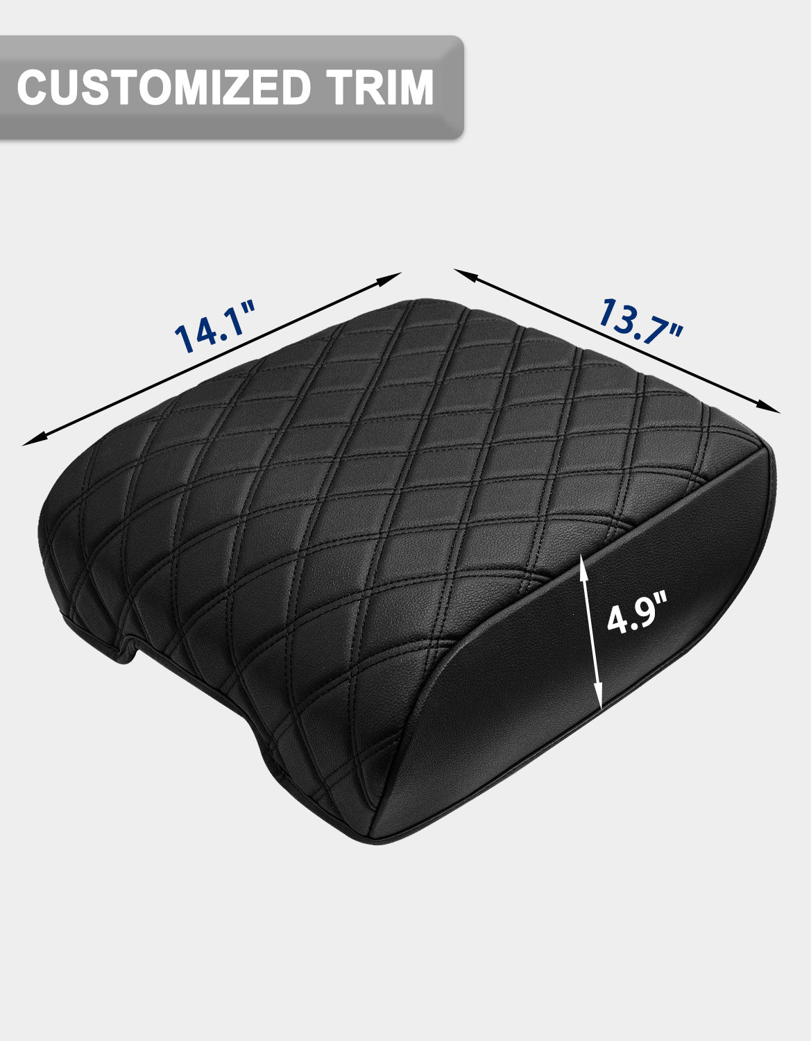 KBH Center Console Armrest Cover Pad for Bucket Seat 2021-2025 Ford F-150