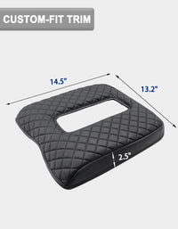 KBH Center Console Armrest Cover Pad for Bucket Seat Dodge Ram Floor Business 2006-2009 Dodge Ram Floor Business