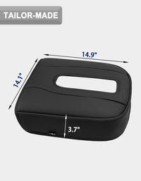 Power Sliding Console Armrest Cover for Bucket Seat 2021-2026 Chevy Tahoe Suburban,2021-2025 GMC Yukon Wireless charging port