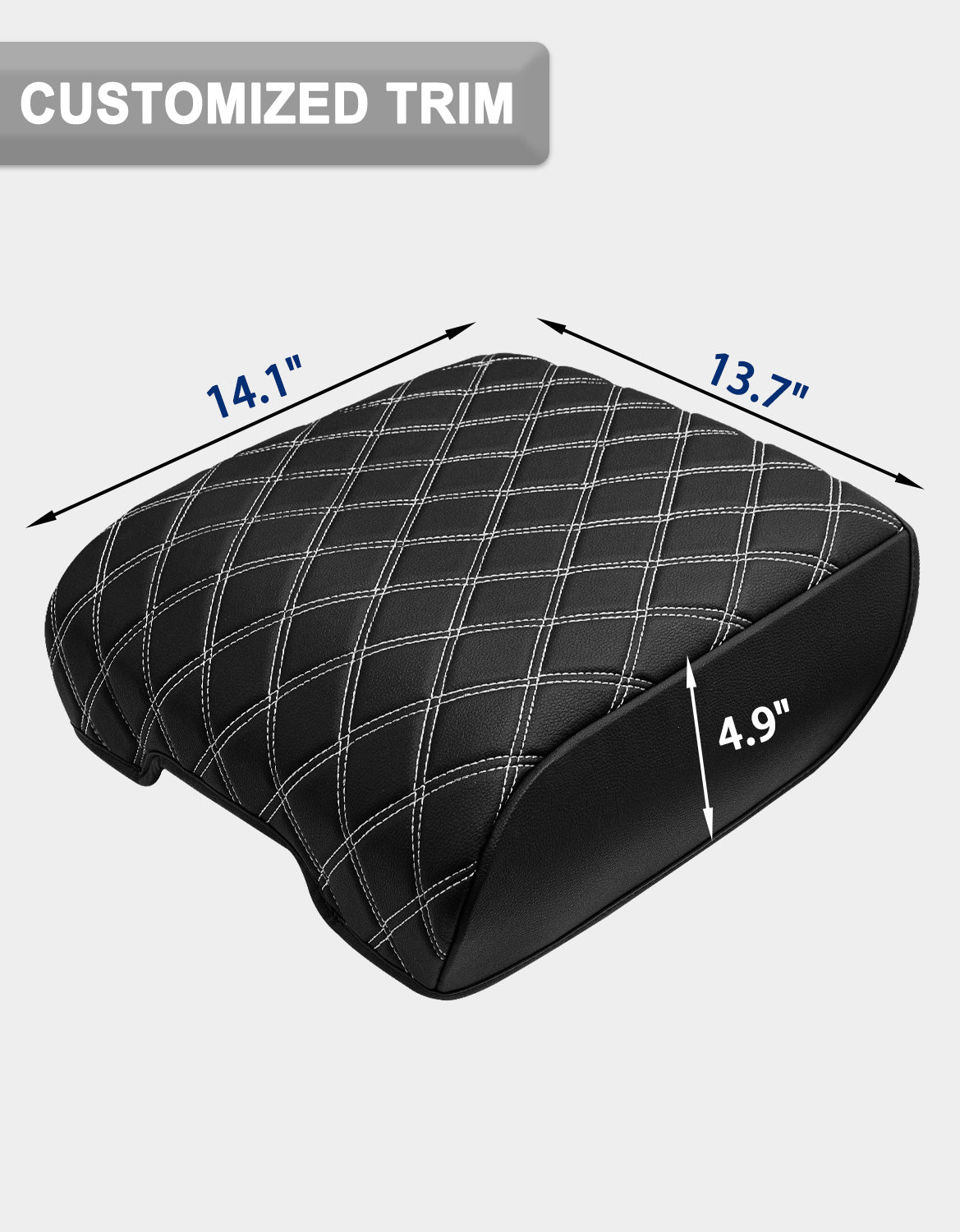 KBH Center Console Armrest Cover Pad for Bucket Seat 2021-2025 Ford F-150