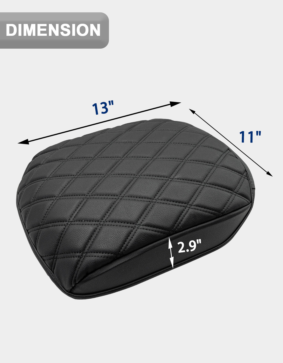 Center Console Armrest Cover Cushion Pad Protector for Honda Pilot 2009-2015