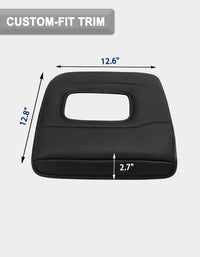 KBH Center Console Armrest Cover for Jump Seat 2014-2018 Chevy Silverado 1500 2500 3500,2014-2018 GMC Sierra 1500 2500 3500