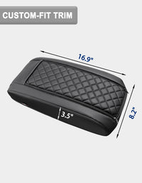 KBH Center Console Armrest Cover Pad for Toyota Highlander 2020-2025