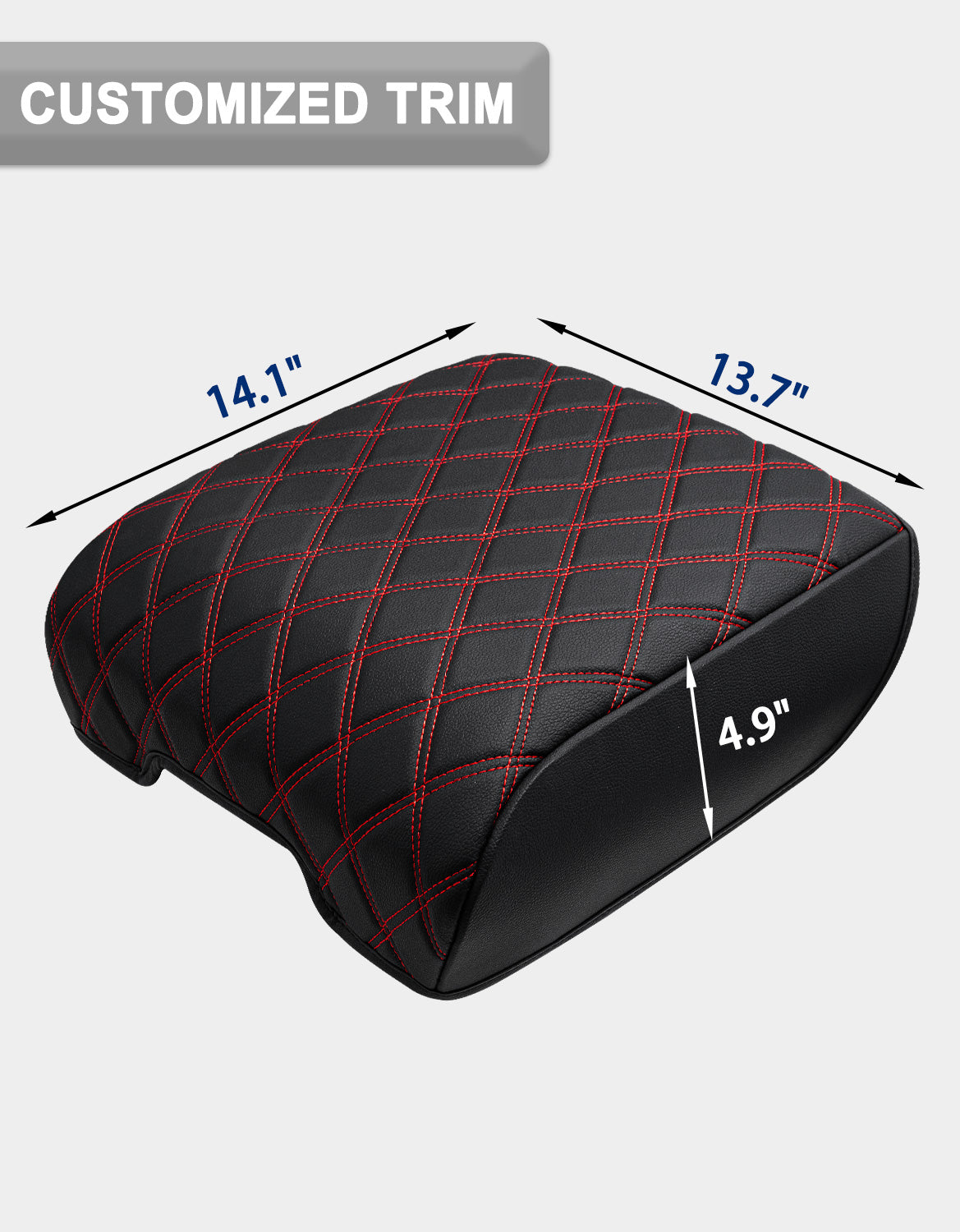 KBH Center Console Armrest Cover Pad for Bucket Seat 2021-2025 Ford F-150